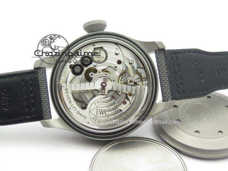 MIROTIME 0329 SunProtective Big Pilot Real PR IW500910 “Patrouille Suisse” ZF 1:1 Best Edition On Gray Nylon Strap 7278